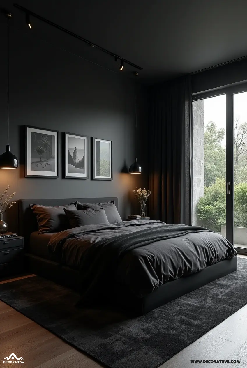 Black Elegance Bedroom Black Elegance Bedroom