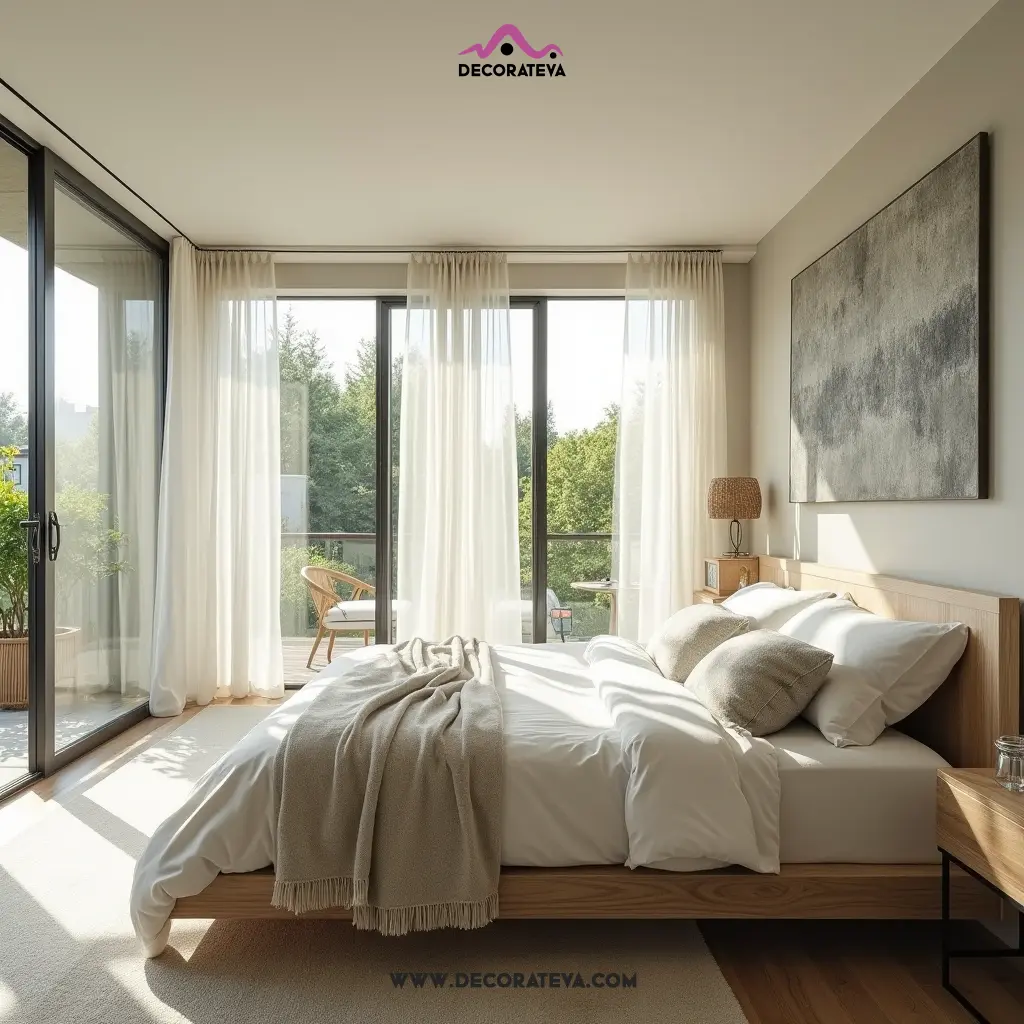 15 Modern Master Bedroom Design Ideas to Transform Your Space Natural Light for an Airy Feel