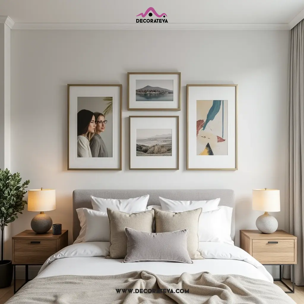 15 Modern Master Bedroom Design Ideas to Transform Your Space Gallery Wall for a Personal Touch