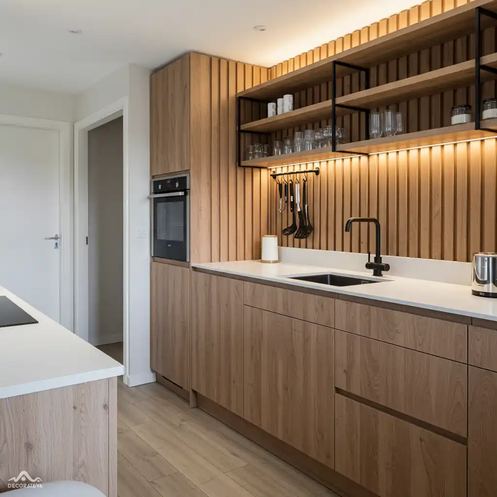 How to Incorporate Slat Wall Design in Your Kitchen? Creative Ideas for Slat Wall Design
