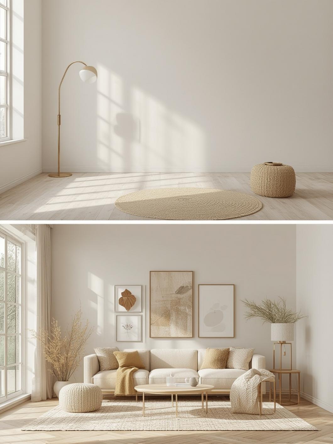 Quick way to upgrade cozy living room ideas with lighting Step-by-step living room styling