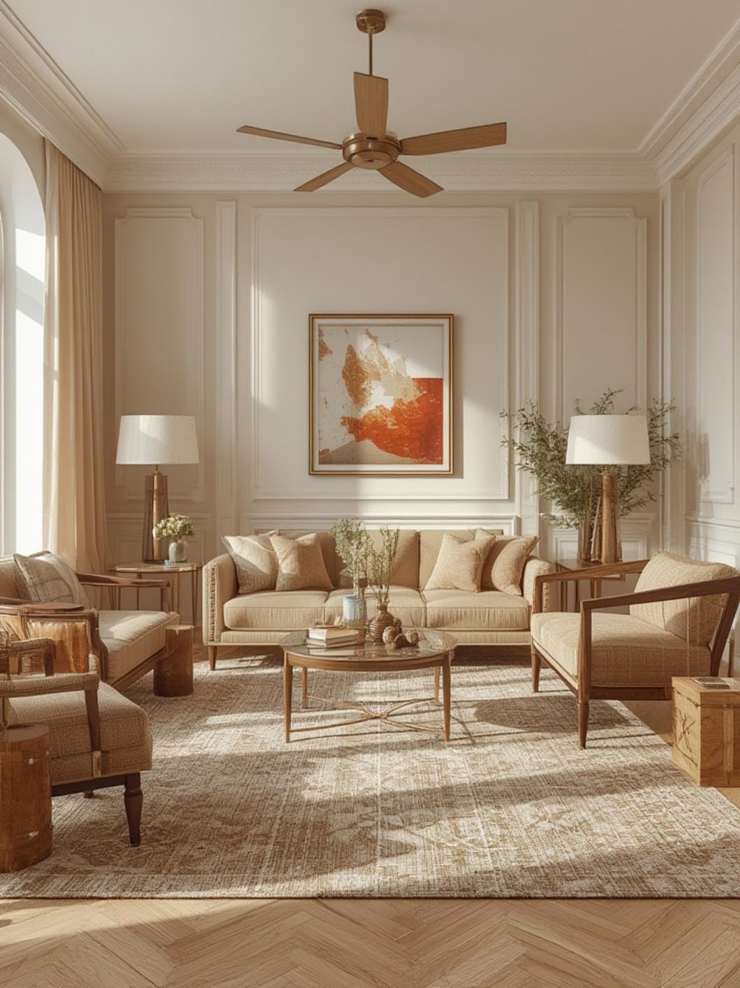 Planning timeline for living room wall decor