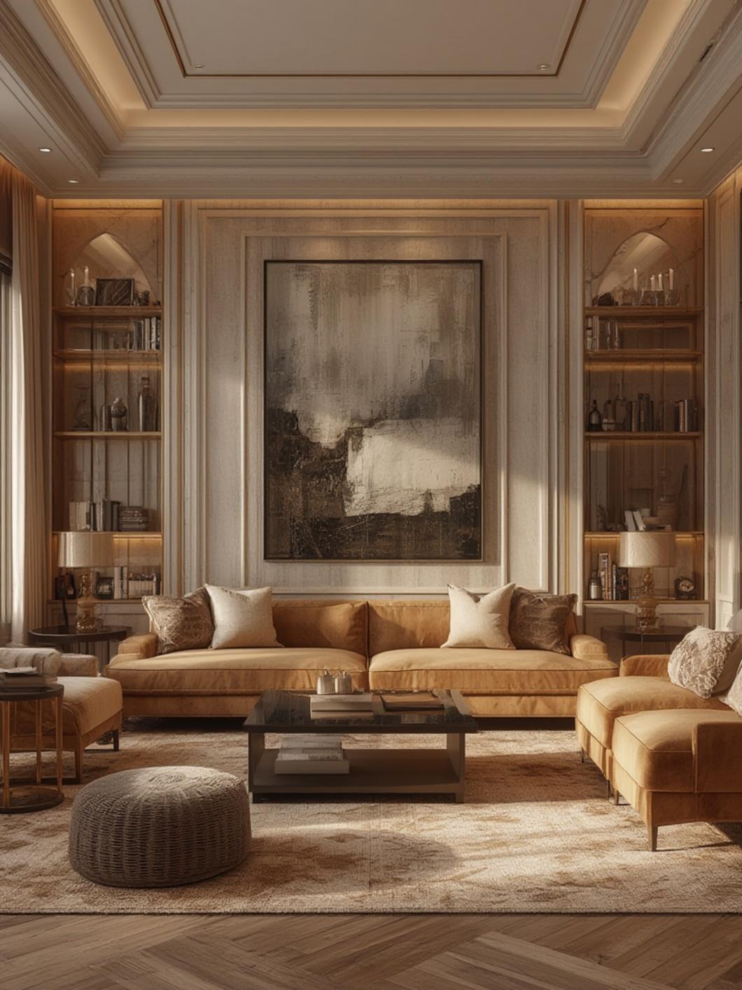 luxury living room design 3