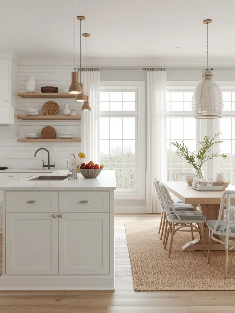 10 Open Kitchen Interior Design Ideas That Redefine Modern Living Coastal Serenity: Light and Airy Spaces