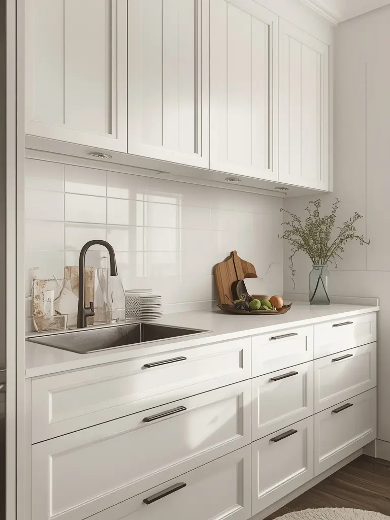 10 Simple Kitchen Decor Ideas That Redefine Modern Elegance 7. Minimalist Hardware