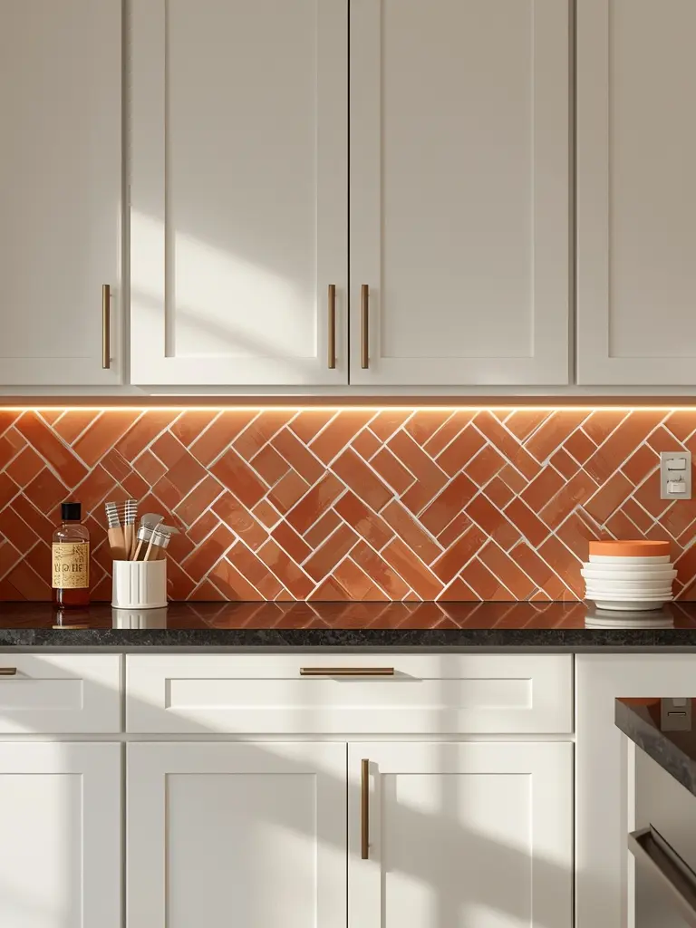 10 Simple Kitchen Decor Ideas That Redefine Modern Elegance 9. Artful Backsplashes