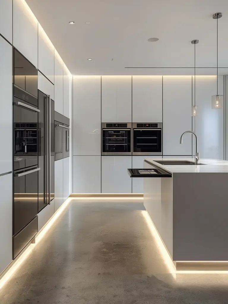 10 Luxury Kitchen Interior Decor Trends That Define Modern Opulence 2. Seamless Smart Integration