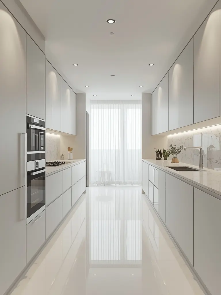 10 Modern Kitchen Interior Design Ideas for Homes Monochrome Minimalism