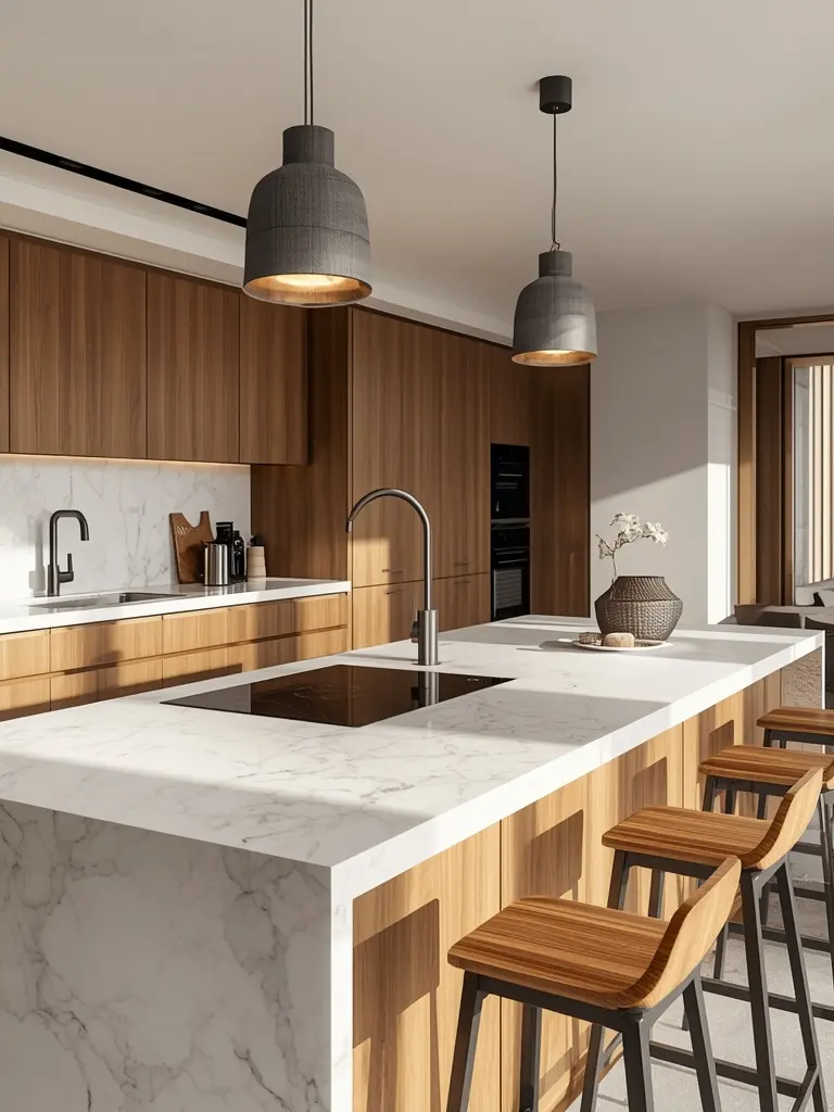 Top 10 kitchen design trends for 2026 3. The Multifunctional Island