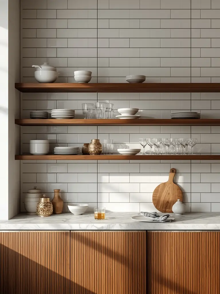 10 Timeless Kitchen Interior Design Trends That Never Go Out of Style 5. Open Shelving: Airy and Inviting Displays