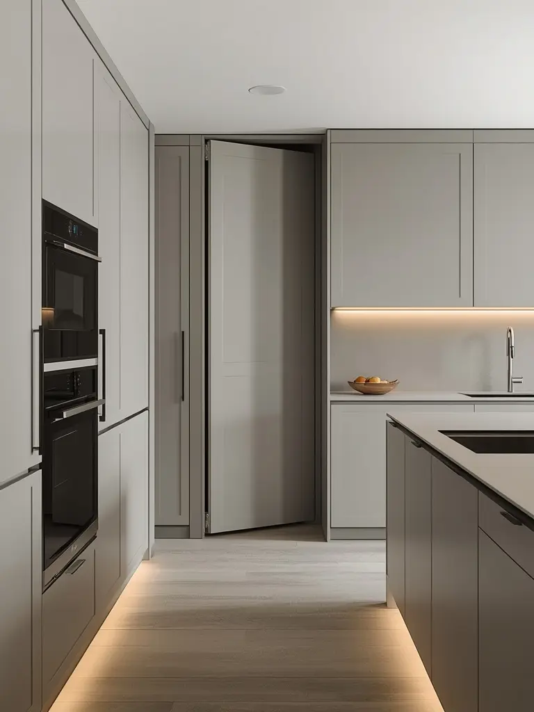 10 Simple Kitchen Decor Ideas That Redefine Modern Elegance 2. Hidden Storage Solutions