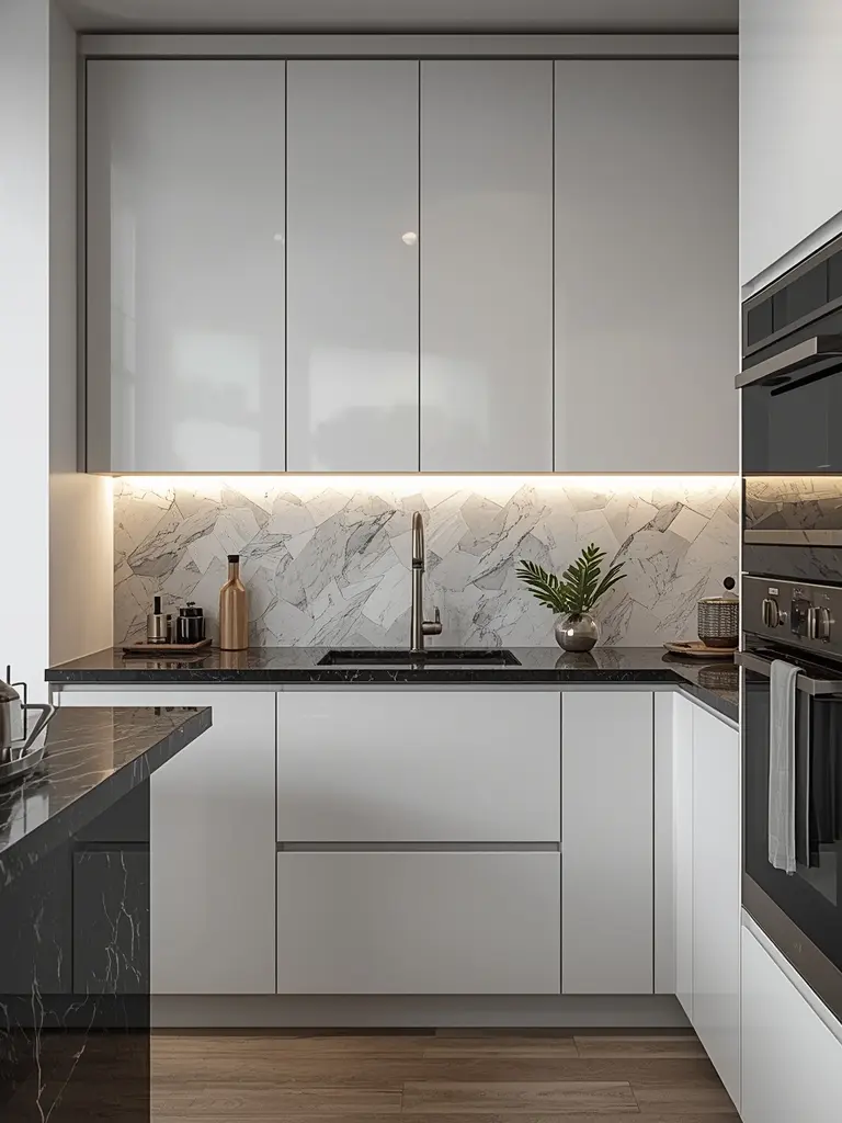 Make a Statement with Textured Backsplashes