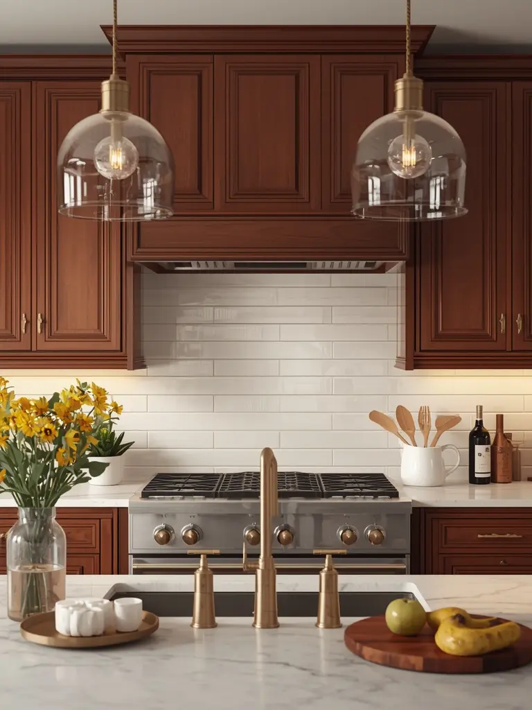 10 Timeless Kitchen Interior Design Trends That Never Go Out of Style 10. Vintage-Inspired Lighting: Illuminating History