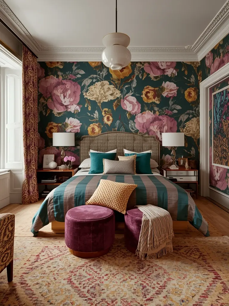 Layered Textile Sanctuaries Boho Bedroom Ideas