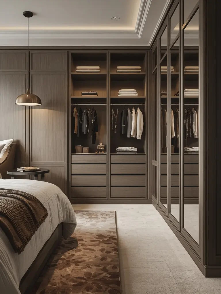 10 Luxury Bedroom Ideas That Redefine Modern Elegance in 2026 Walk-in Closet Integration: Luxury Functionality
