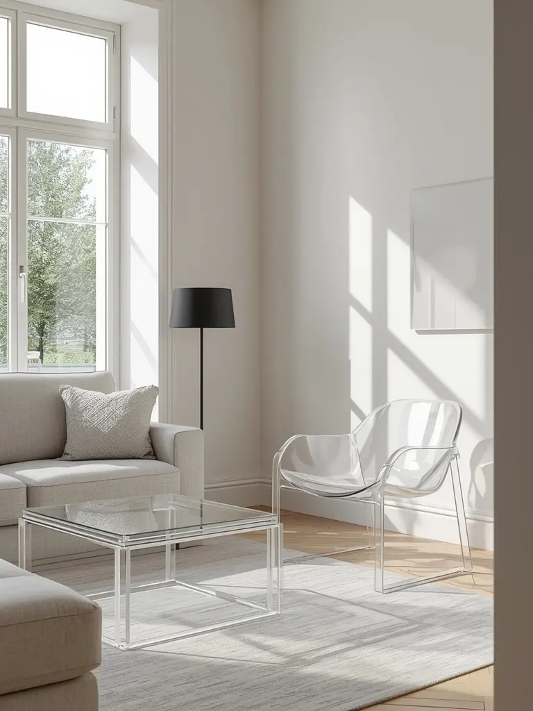 Transparent and Acrylic Pieces