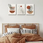 Boho AbstractArtPrints Bedroom Wall Art Ideas