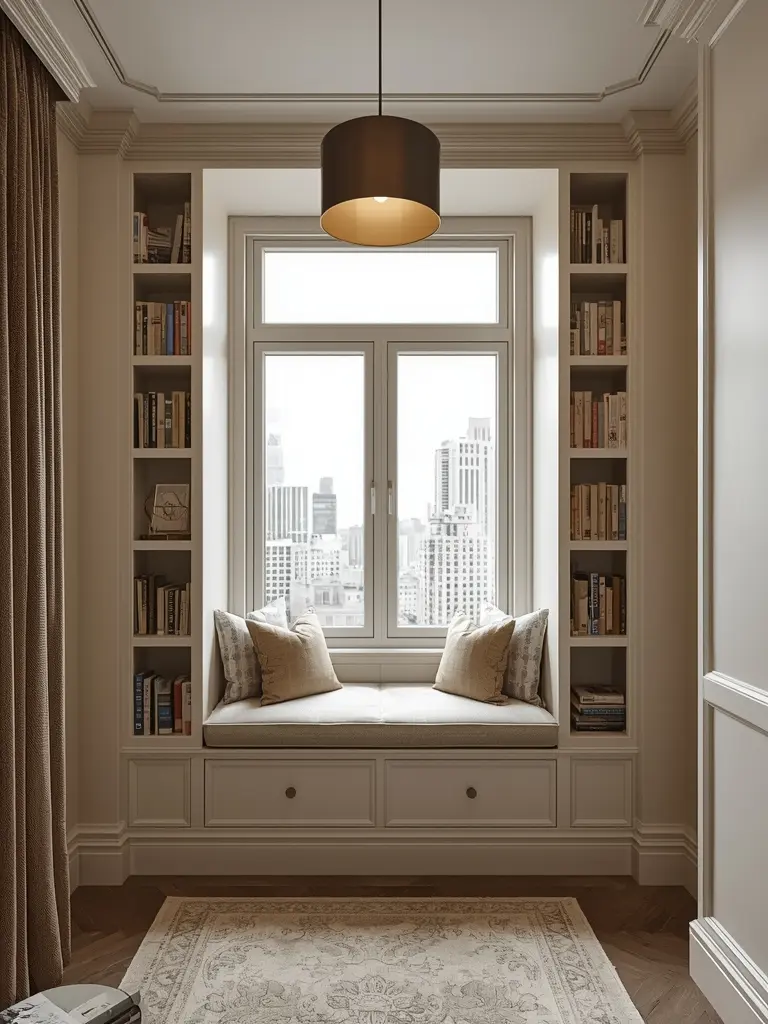 Built-In Recessed Seating