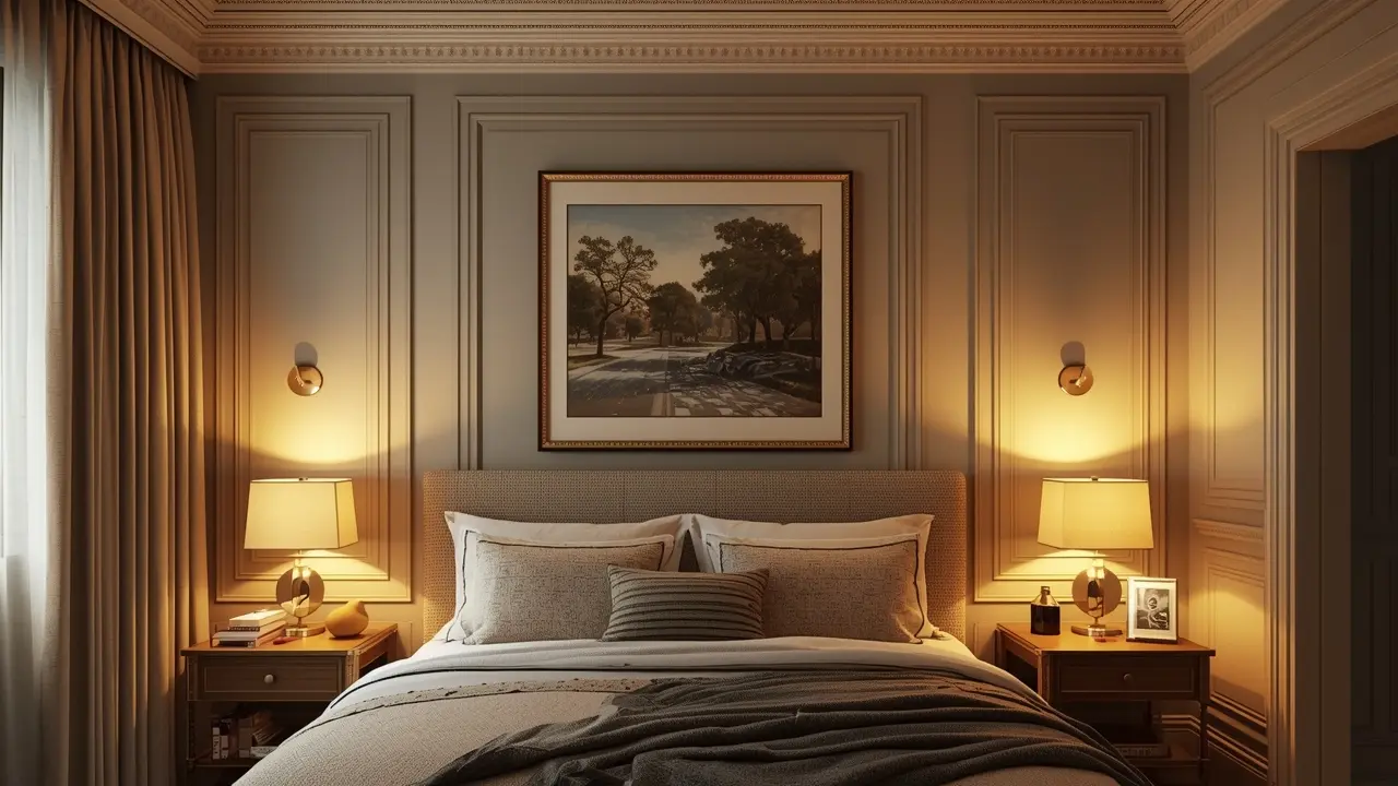 Bedroom Trends in 2026: Design Inspiration Ahead Bedroom featuring layered lighting scheme with ambient, task, and accent lighting