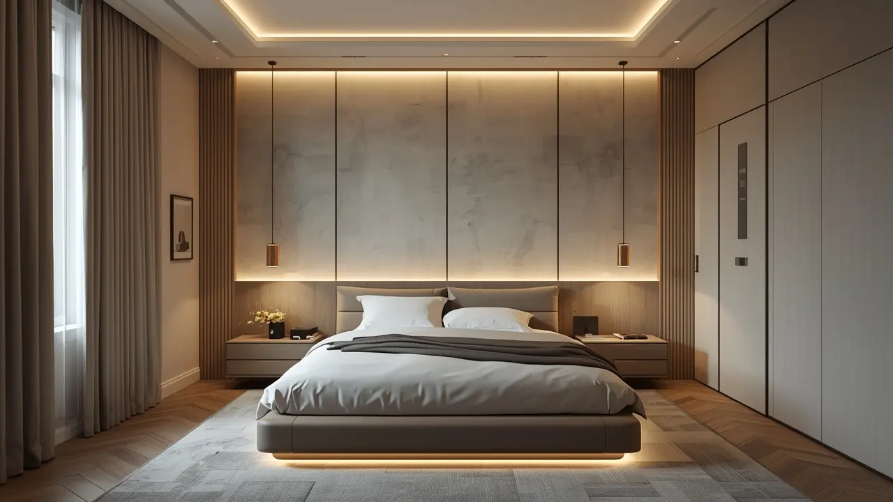 Bedroom Trends in 2026: Design Inspiration Ahead Bedroom Trends in 2026 with integrated smart technology and hidden tech features