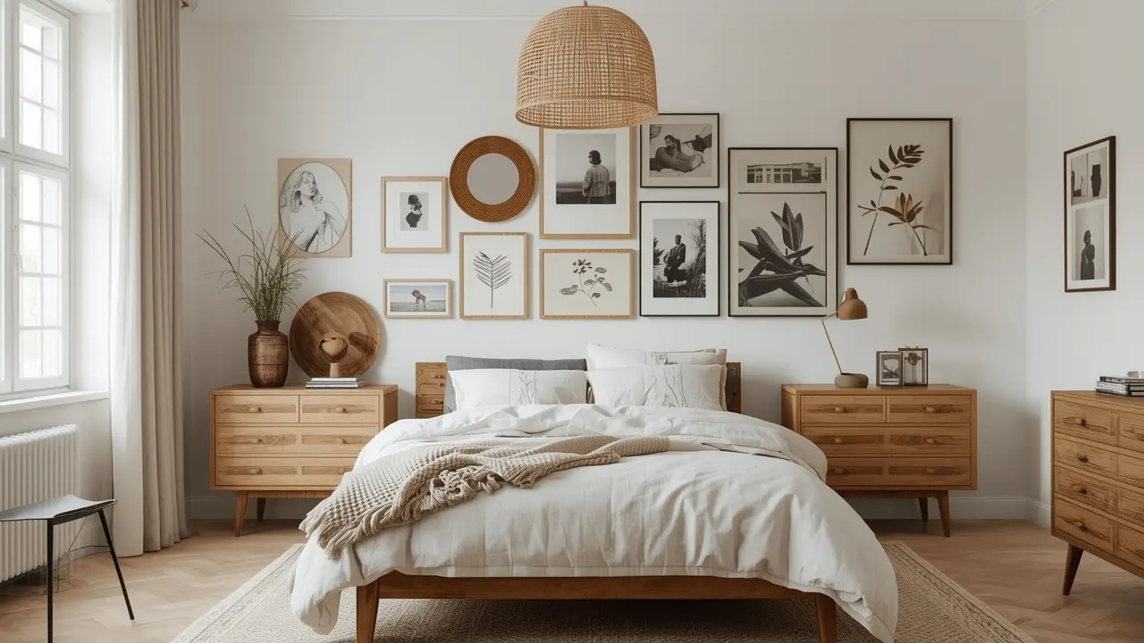 Bedroom Trends in 2026: Design Inspiration Ahead Bedroom featuring sustainable design with vintage pieces and natural materials
