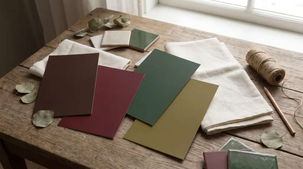 Vintage Color Palettes for the Living Room