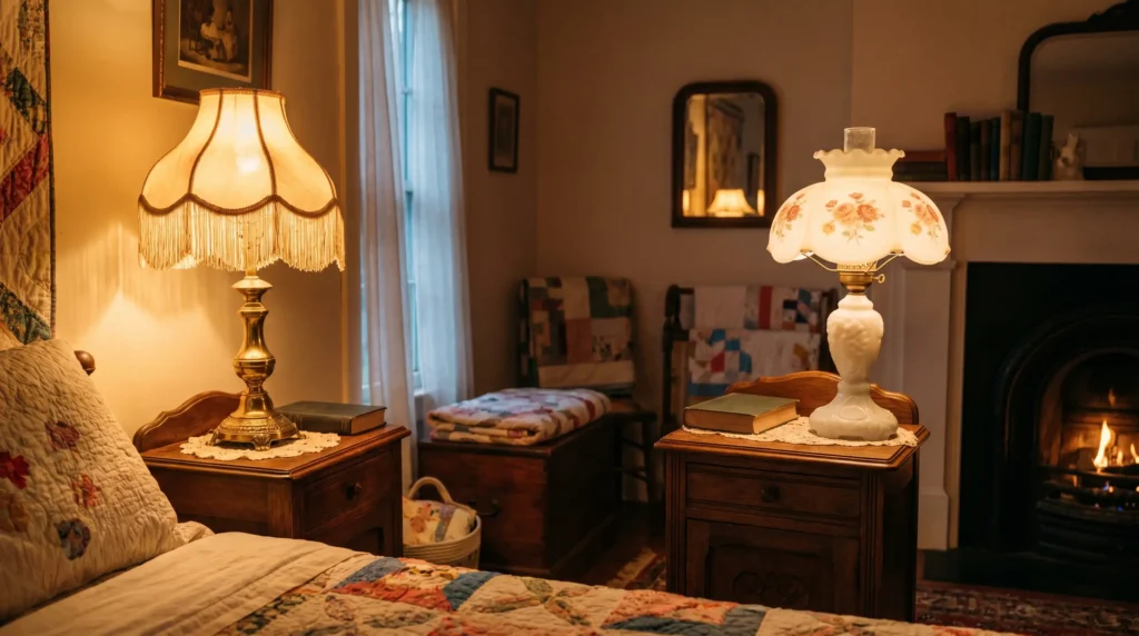Vintage Lighting for the Bedroom
