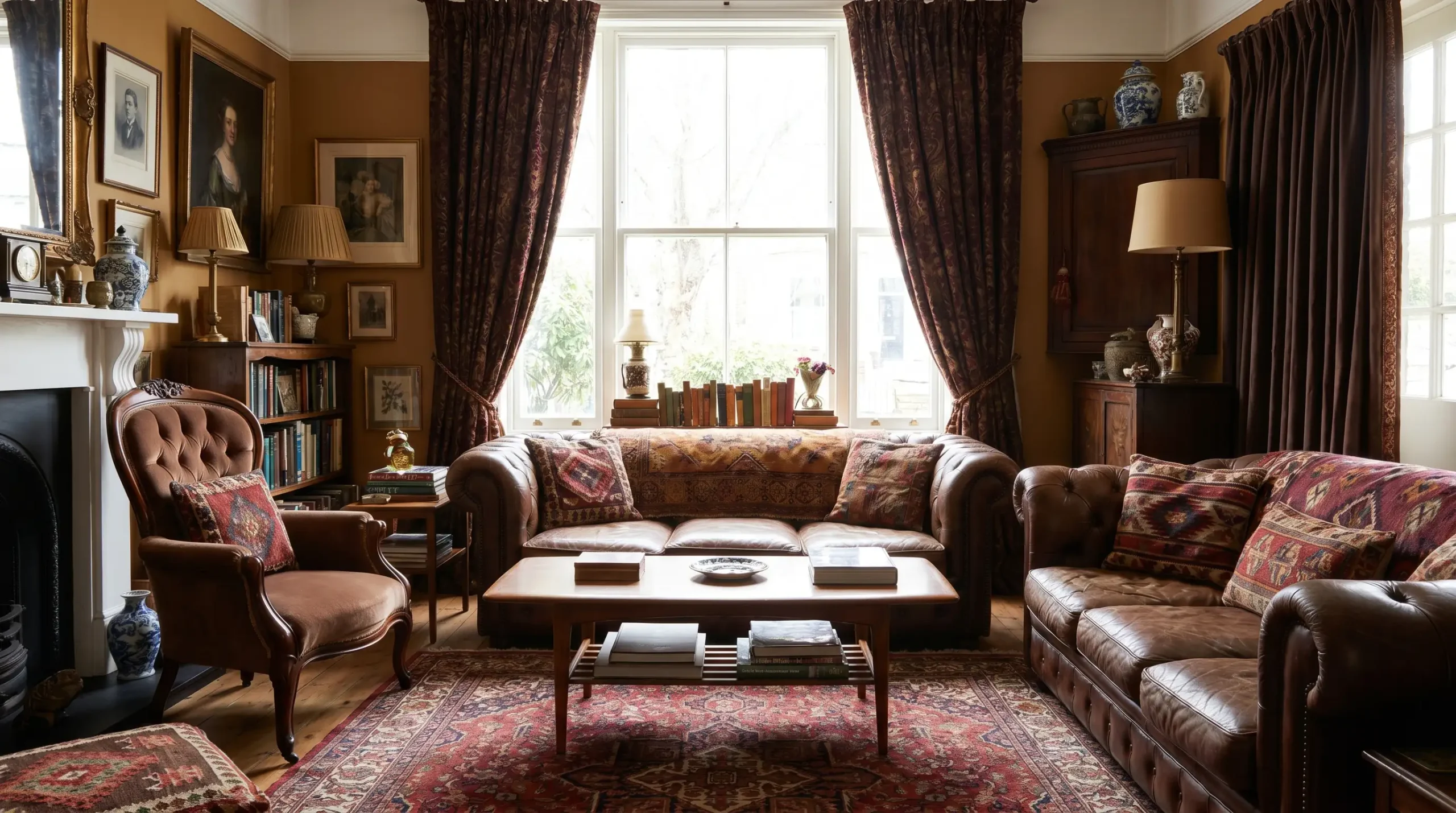 Home Design Ideas Vintage living room