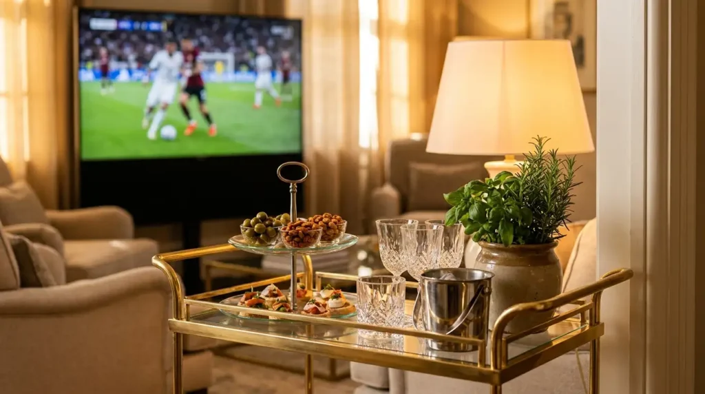 World Cup Decor Vignette